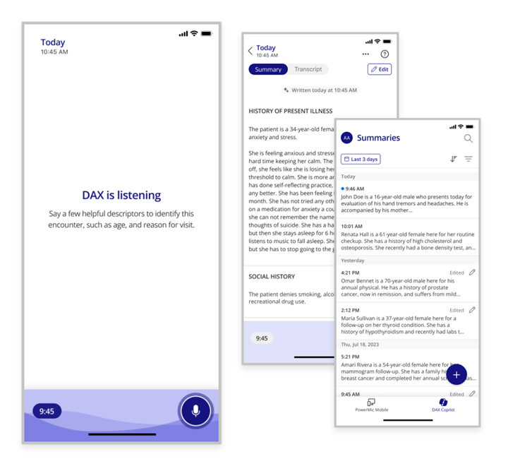 DAX Copilot Mobile App DAX Copilot Mobile App